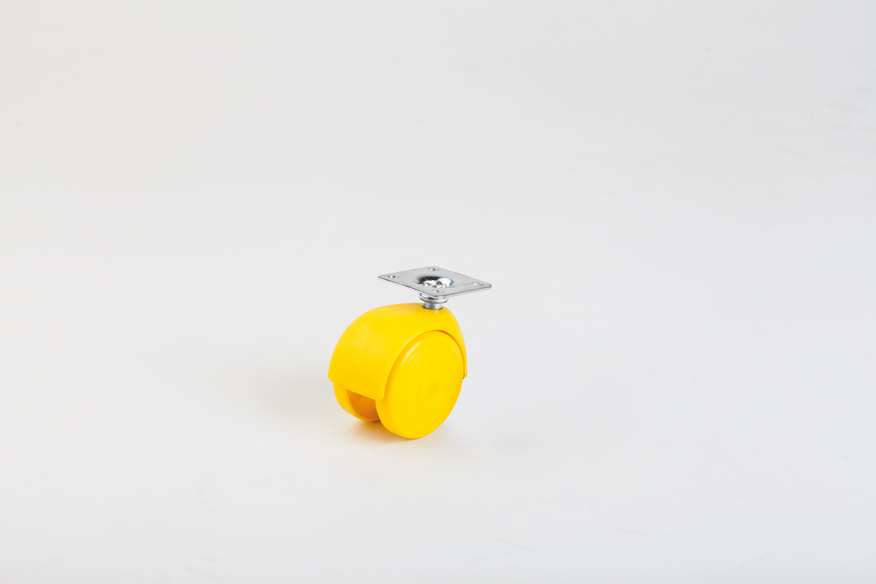 Plastic Coloured Big Disc Caster and wheels
